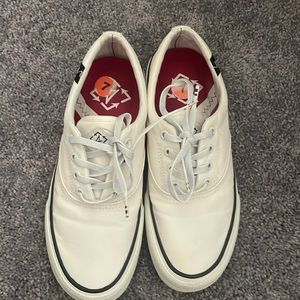 Mens White Sperry shoes